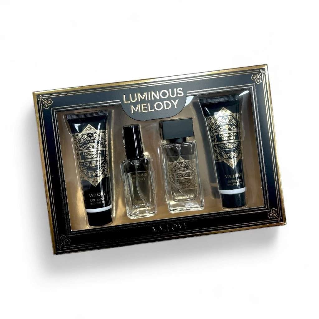 V.V.LOVE KIT PERFUME&BODY LUMINOUS MELODY 4PCS VL1064