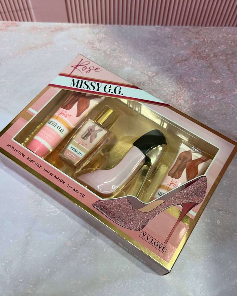 V.V.LOVE KIT PERFUME&BODY ROSE MISSY G.G VL1043
