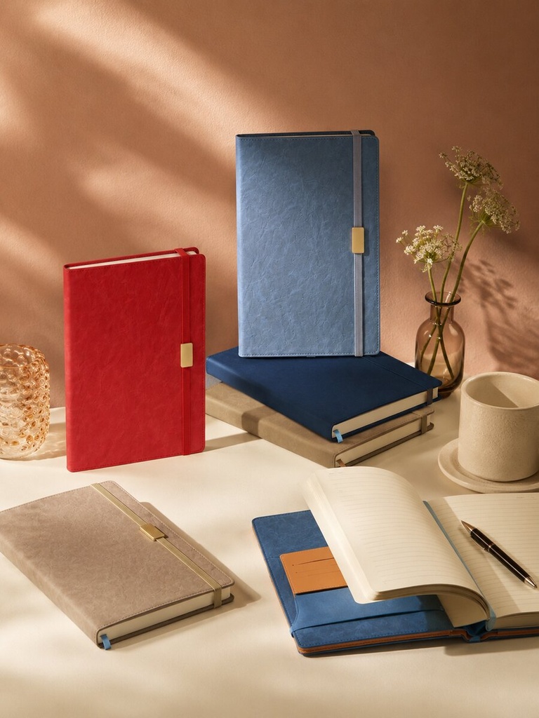 [PP- BB20428] CUADERNO CON ELASTICO B5 C/U