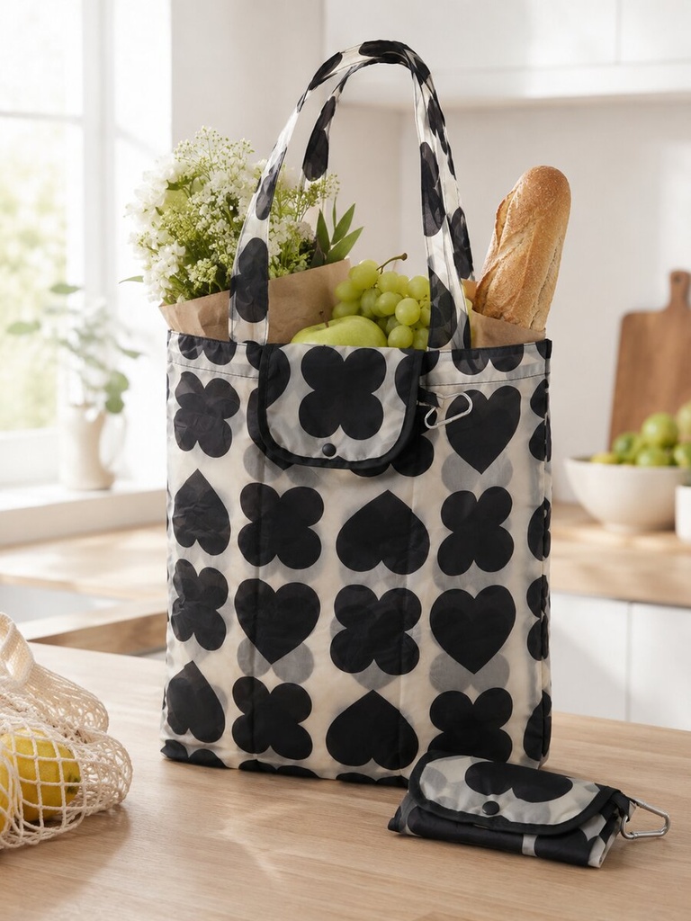 BOLSA DE COMPRAS PLEGABLE C/U
