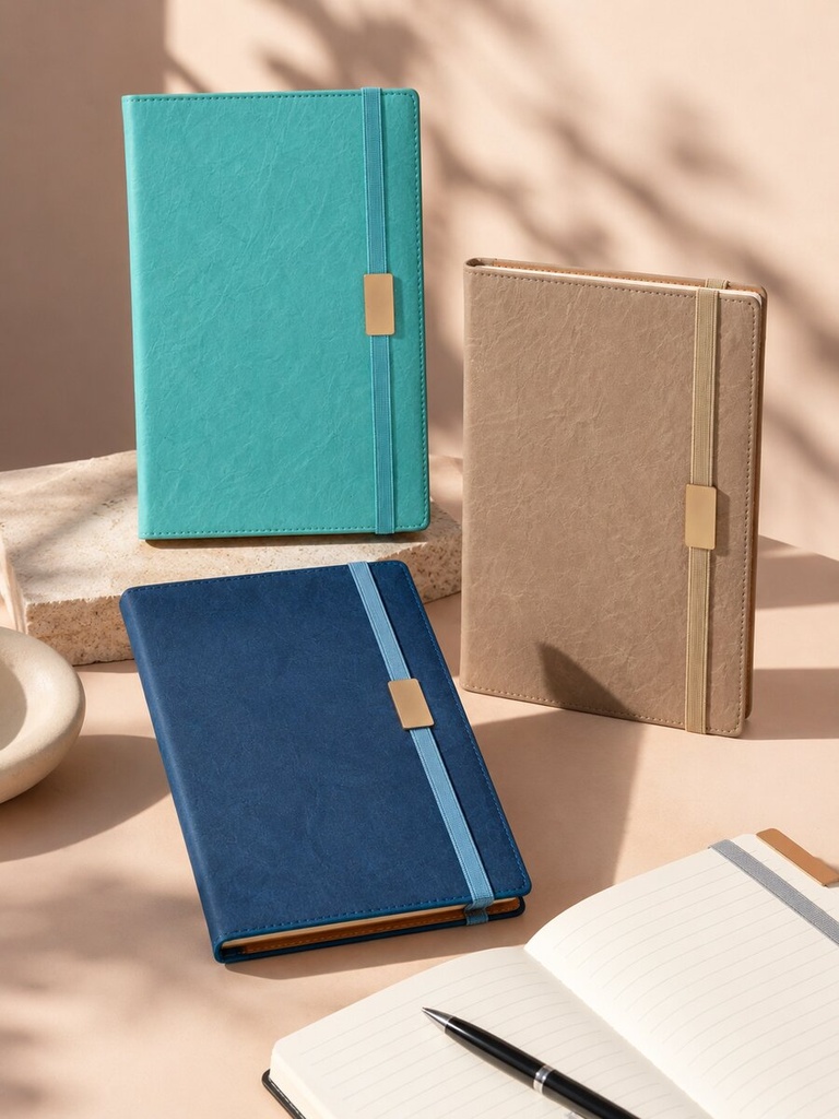 [PP- BB20427] CUADERNO CON ELASTICO A5 C/U