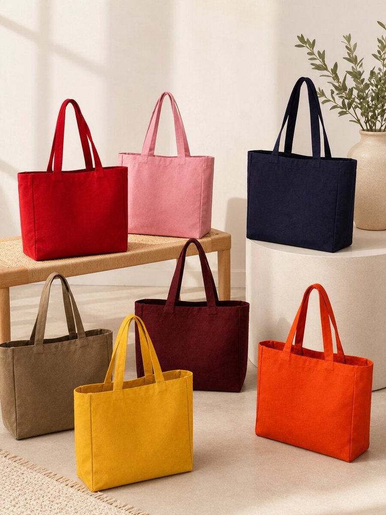 [PP- DA10541] BOLSO DE LONA C/U