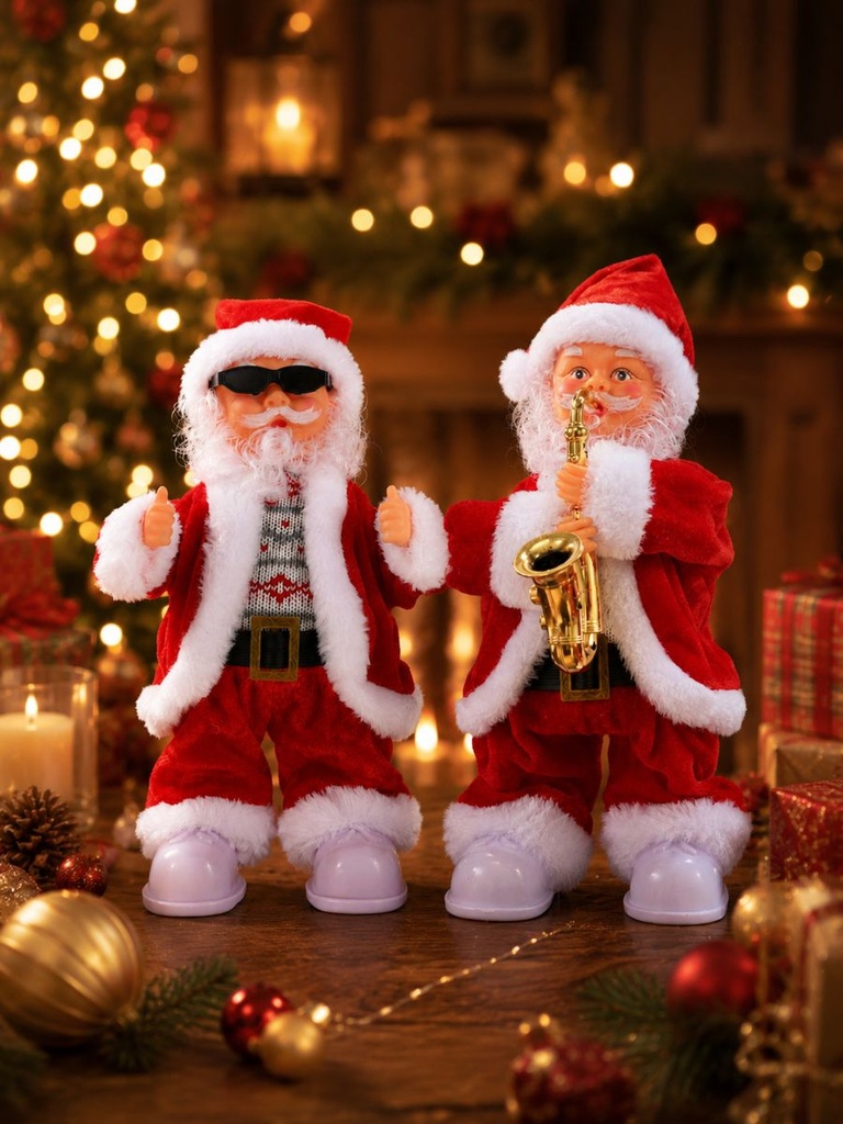 [PP- AH80501] ADORNO NAVIDAD PAPA NOEL C/U