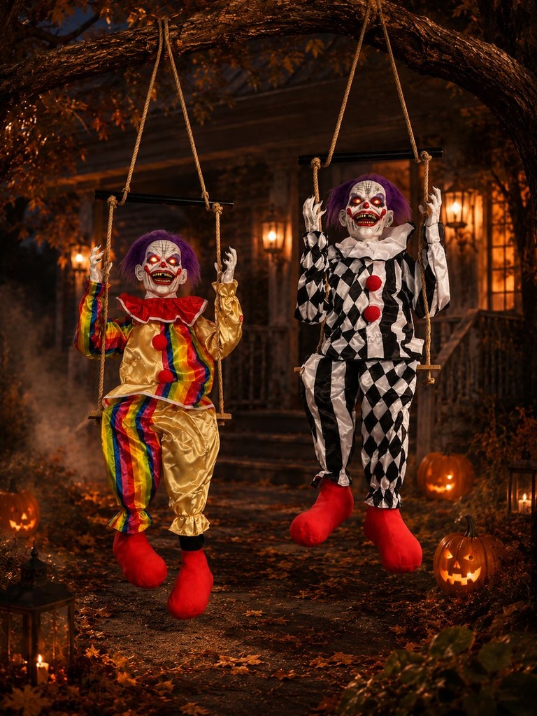 [PP- FB20334] ADORNO DE HALLOWEEN PAYASO C/U