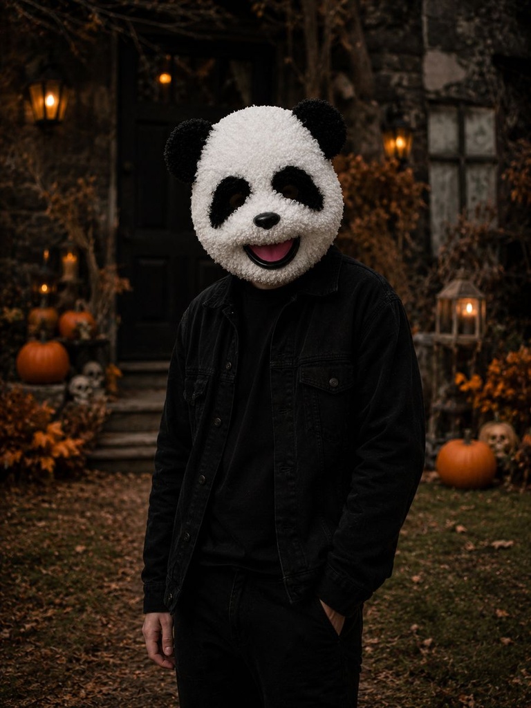 MASCARA PANDA C/U