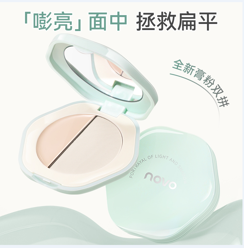 Paleta corrector + iluminador Novo