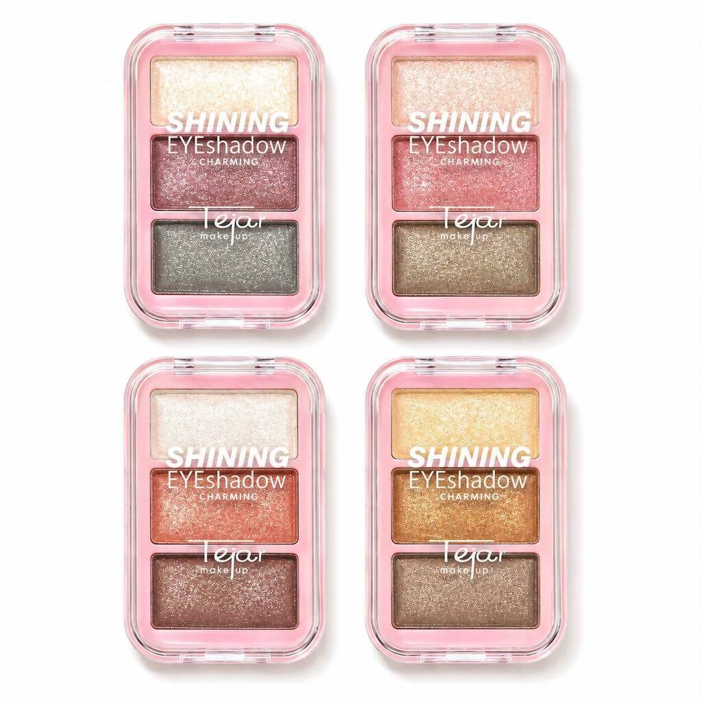 Sombra para ojos x3 colores SHINING TEJAR