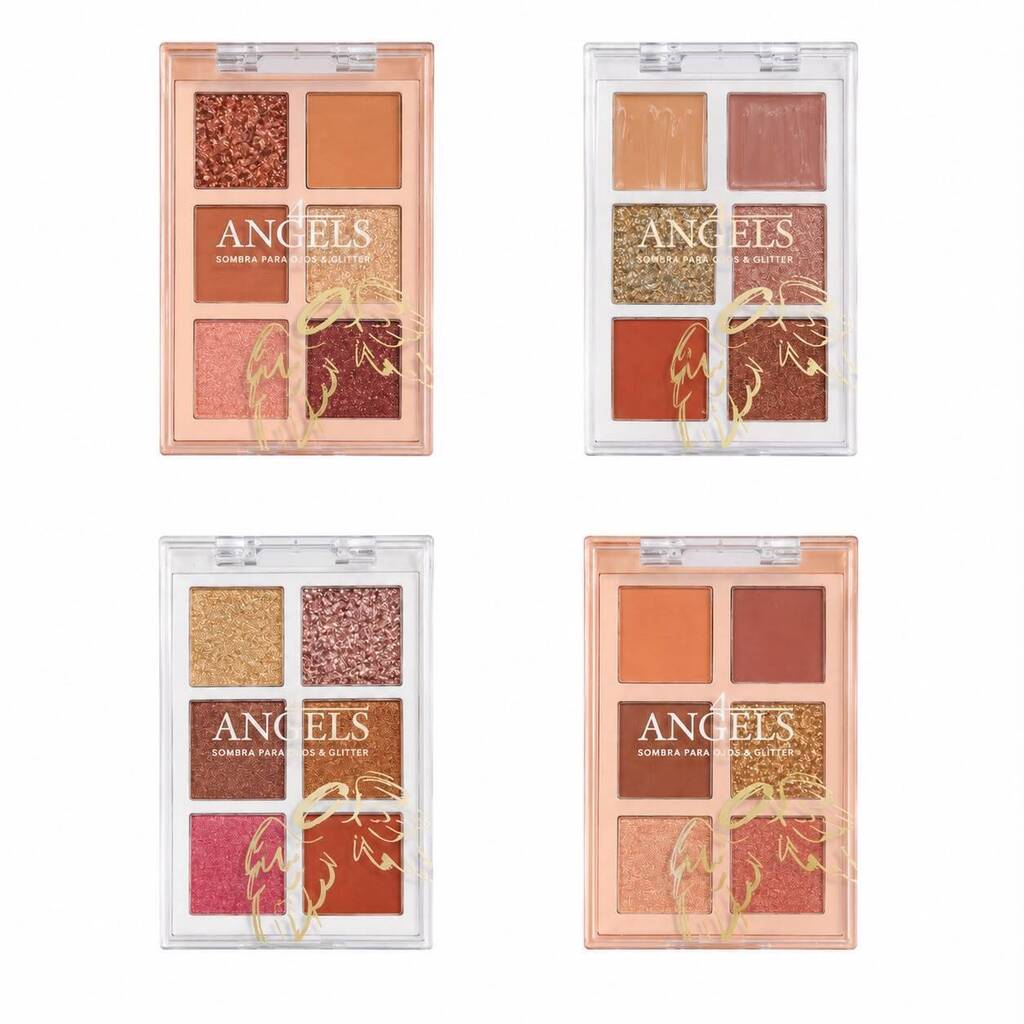Sombra para ojos x6 colores ANGEL 4ANGELS