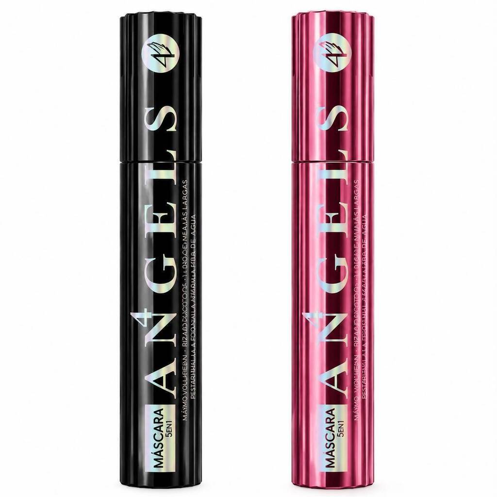 Mascara de pestañas waterproof 5 EN 1 4ANGELS