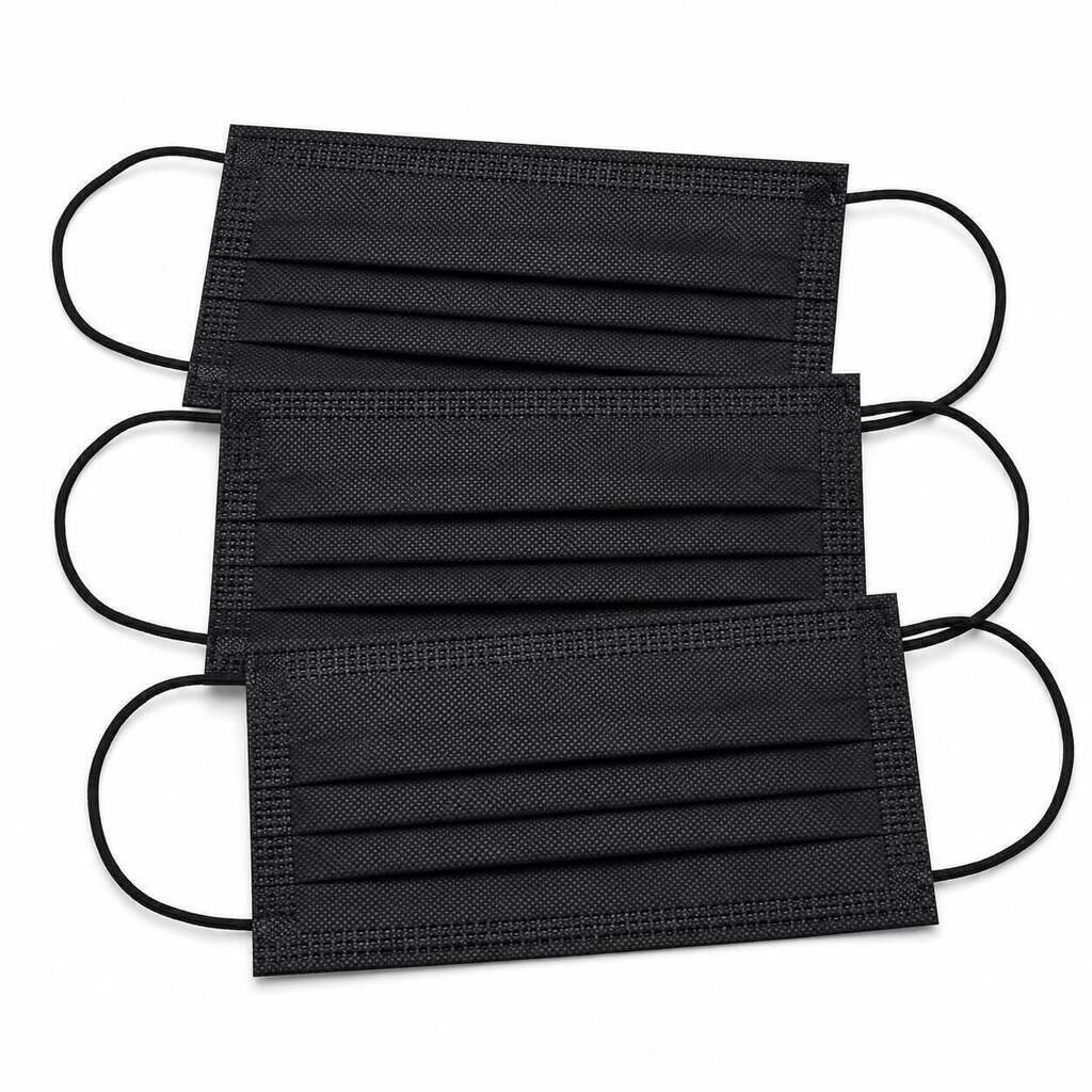 Barbijo negro x50u