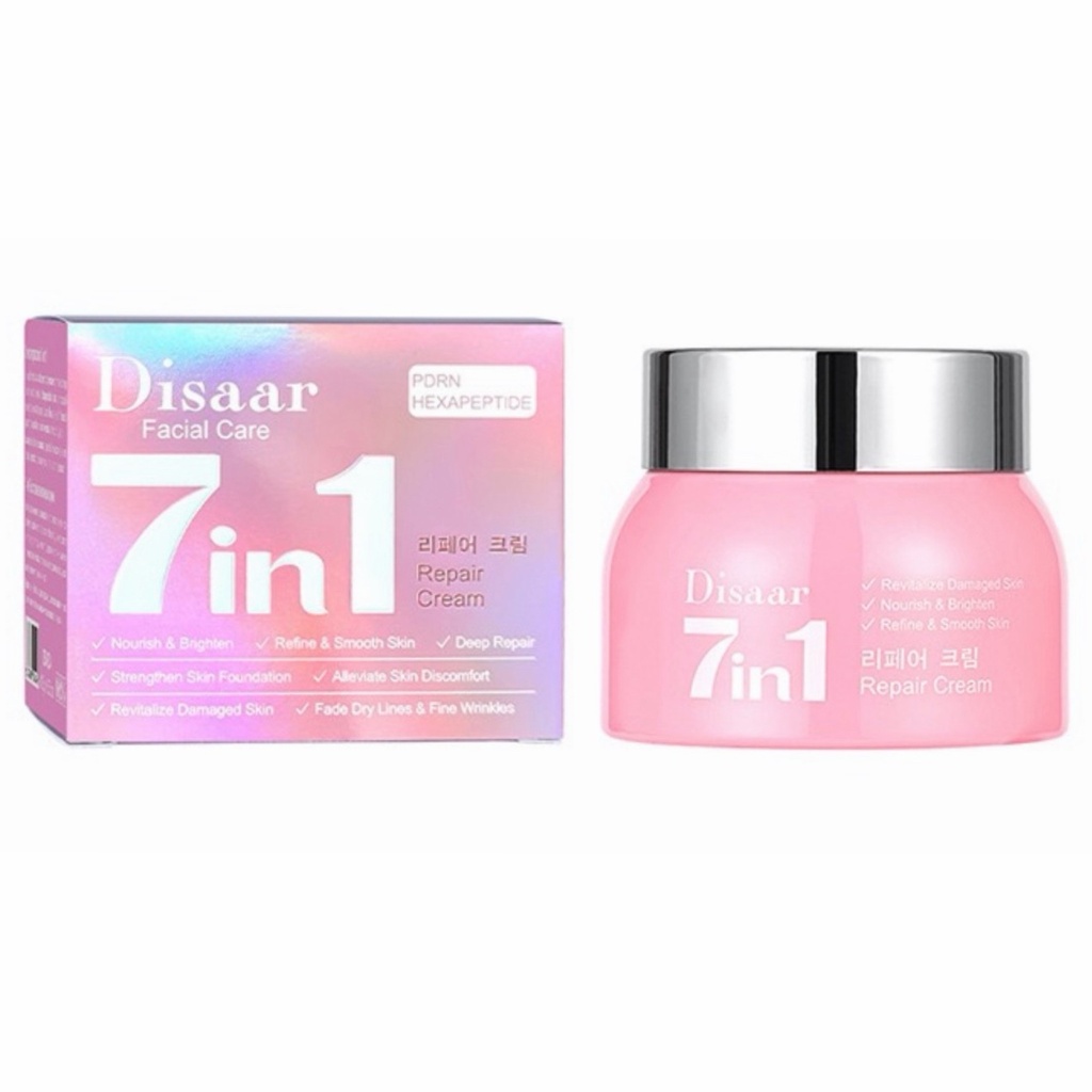 Crema Facial PDRN pink 7en1 regeneradora 50g Disaar