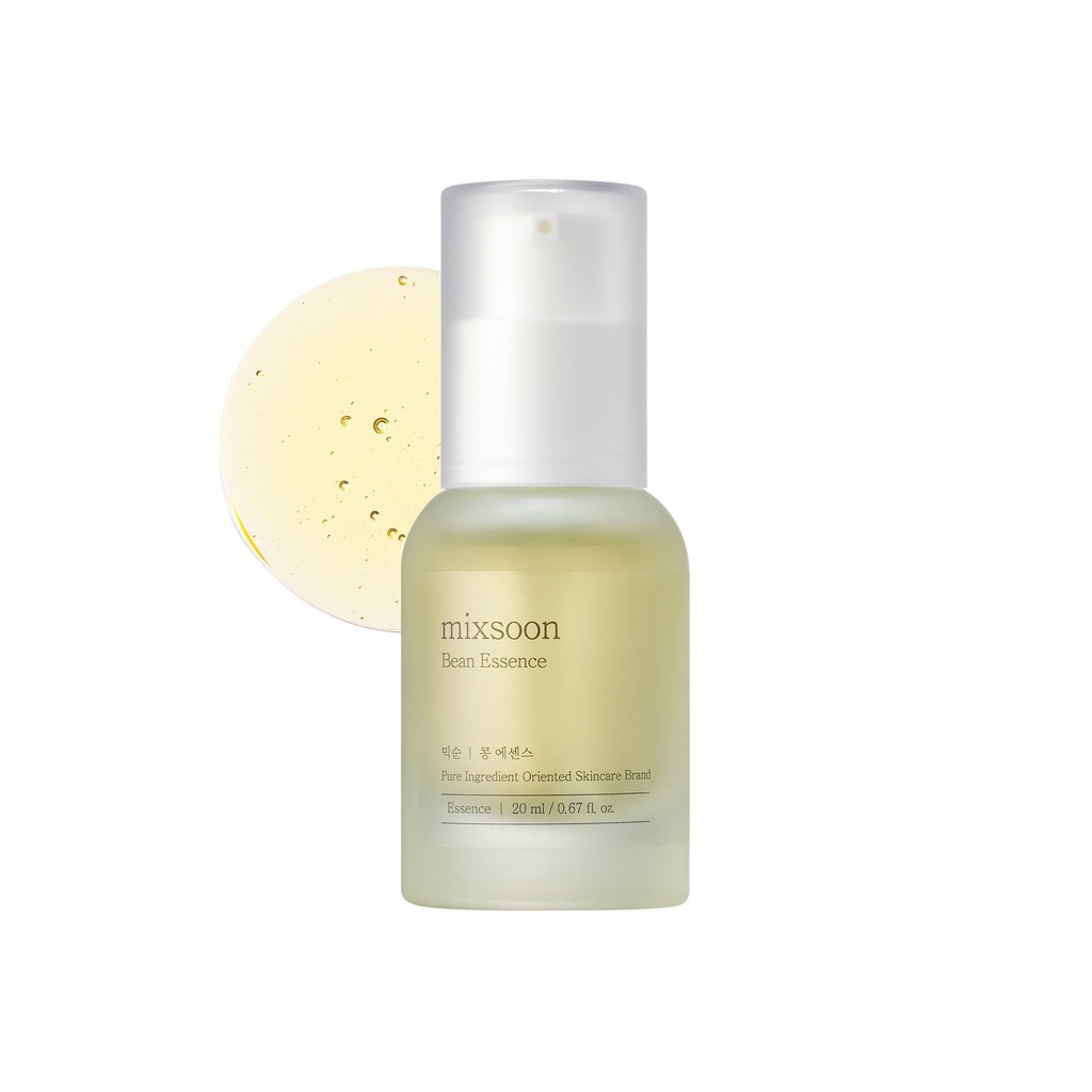 Serum facial renovador Bean Essence 20ml vegano Mixsoon ORIGINAL