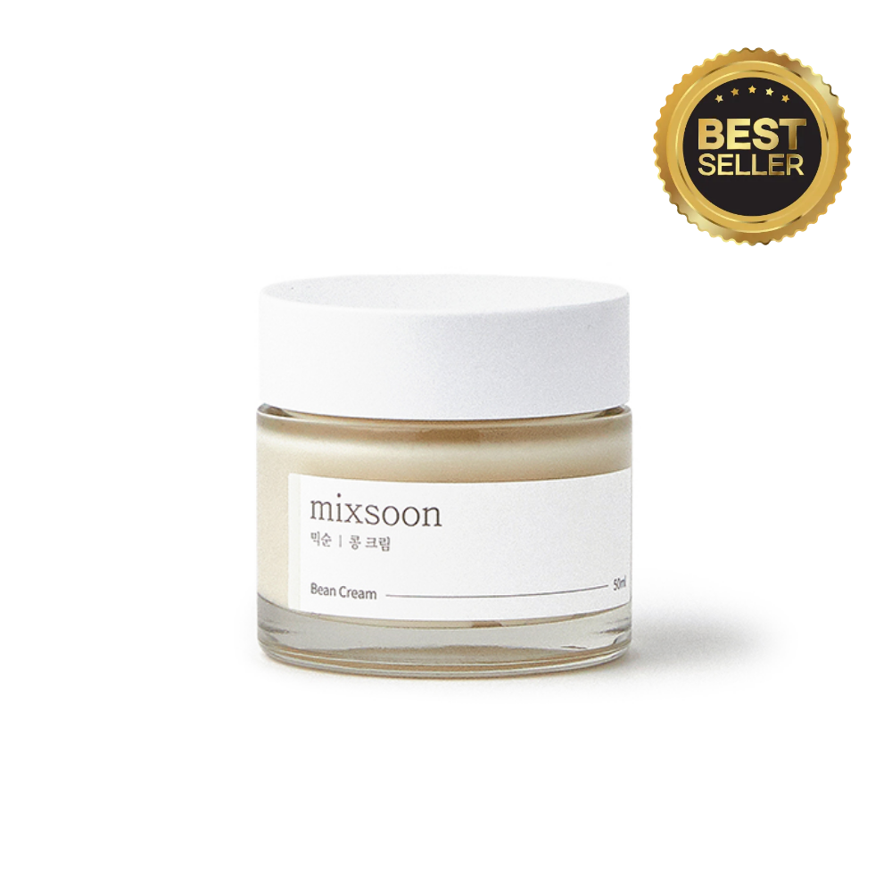 Crema facial hidratante Bean Cream 50ml vegana Mixsoon ORIGINAL