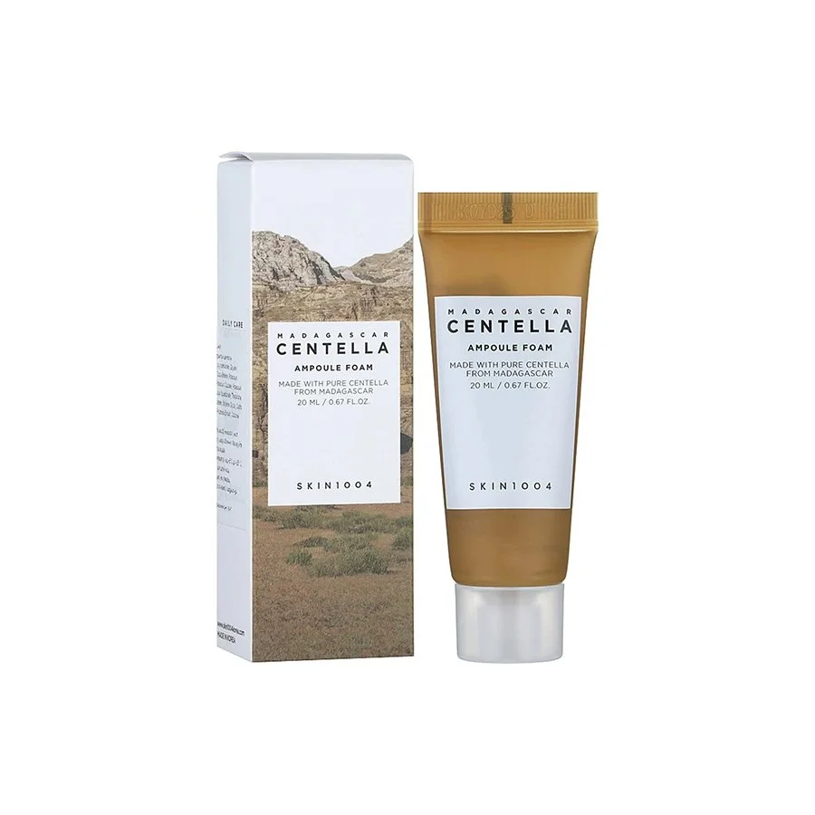 Espuma limpiadora facial Madagascar Centella ampoule foam 20ml Skin1004 ORIGINAL