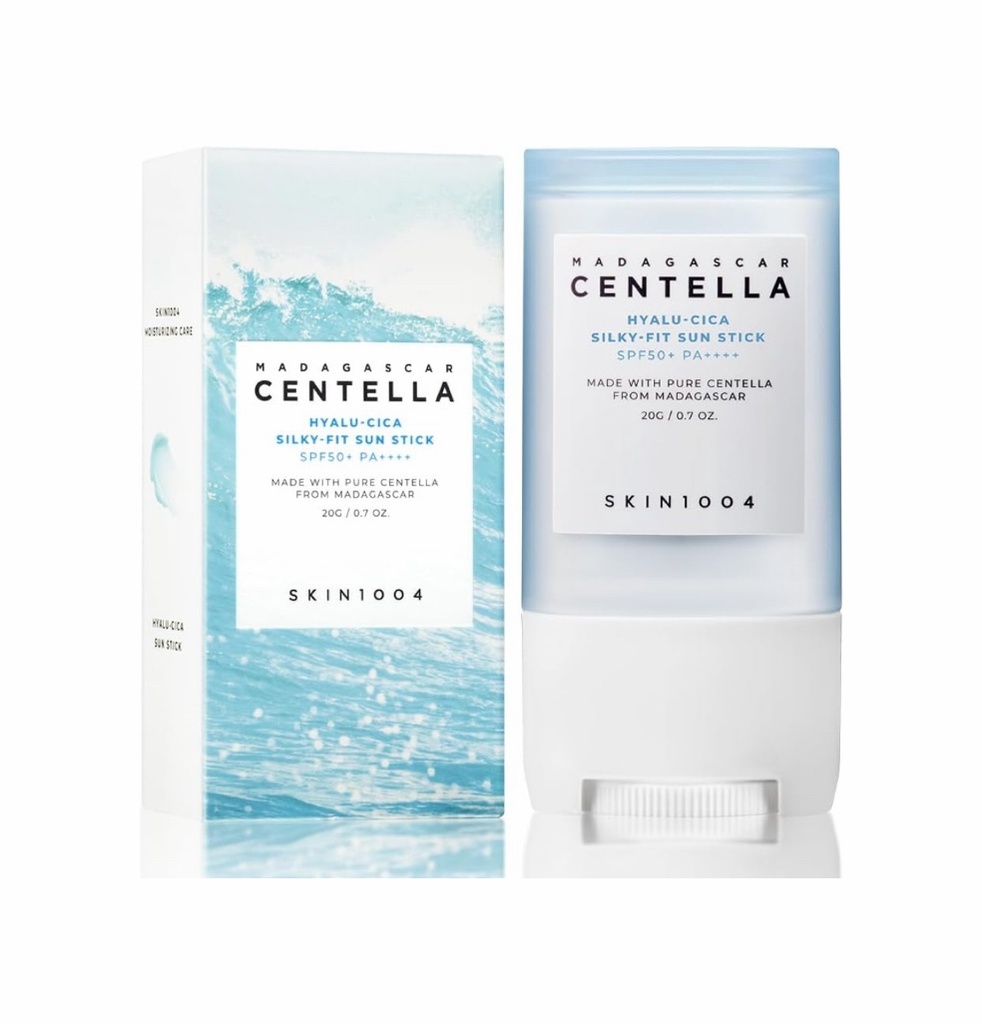 Protector Solar Barra Centella Hyalu-Cica Silky fit Sun Stick SPF50+ PA++++ 20g Skin1004 ORIGINAL