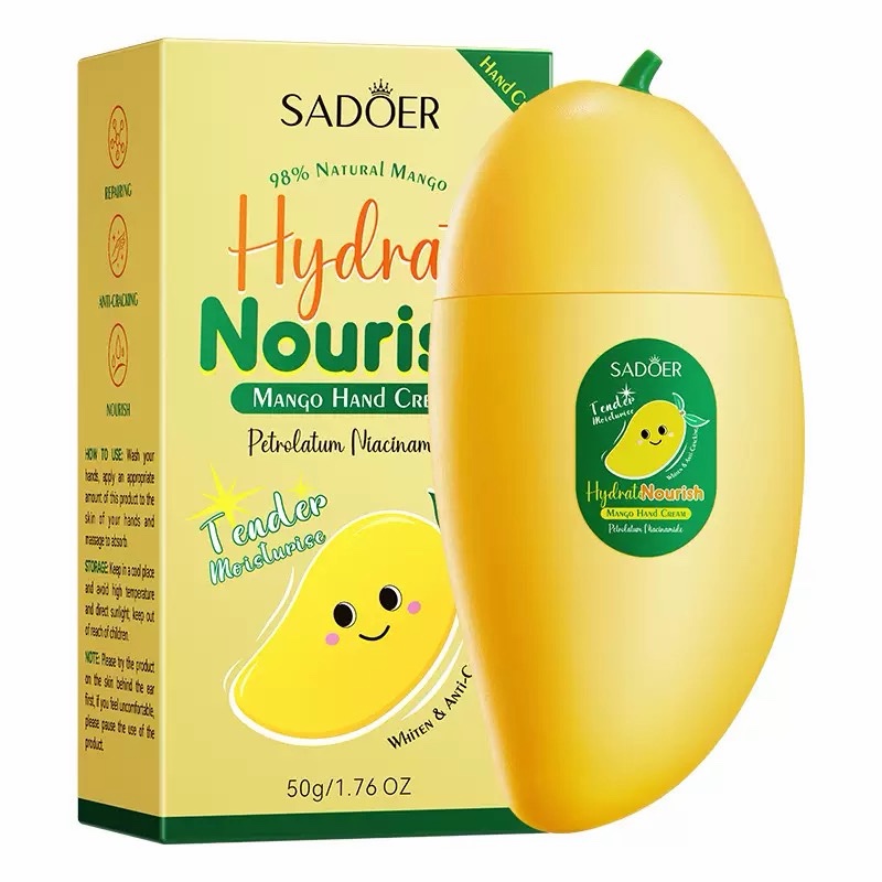 Crema de manos hidratante Mango 50g Sadoer