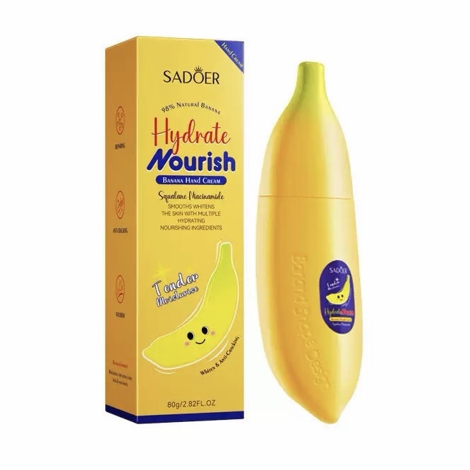 [PS-SD17826] Crema de manos hidratante Banana 80g Sadoer