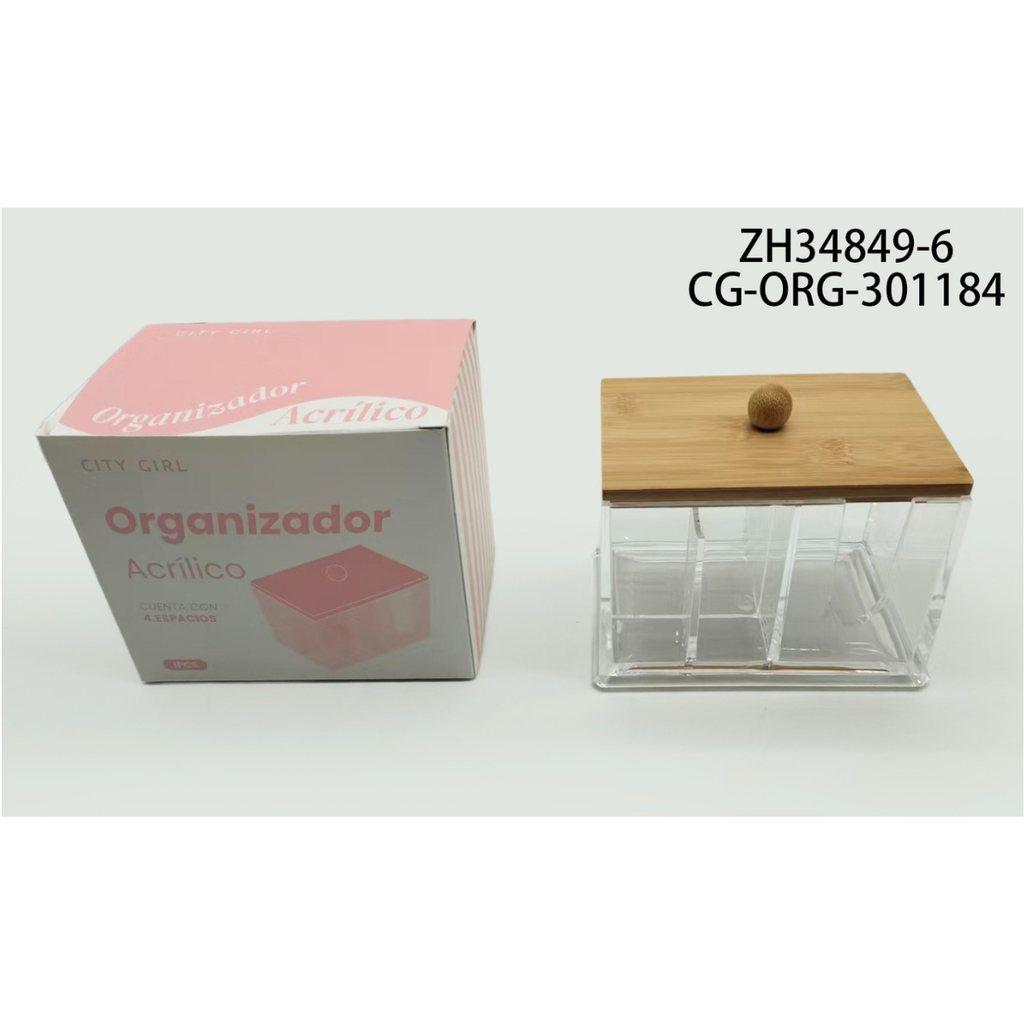 ORGANIZADOR DE ACRILICO CITY GIRL