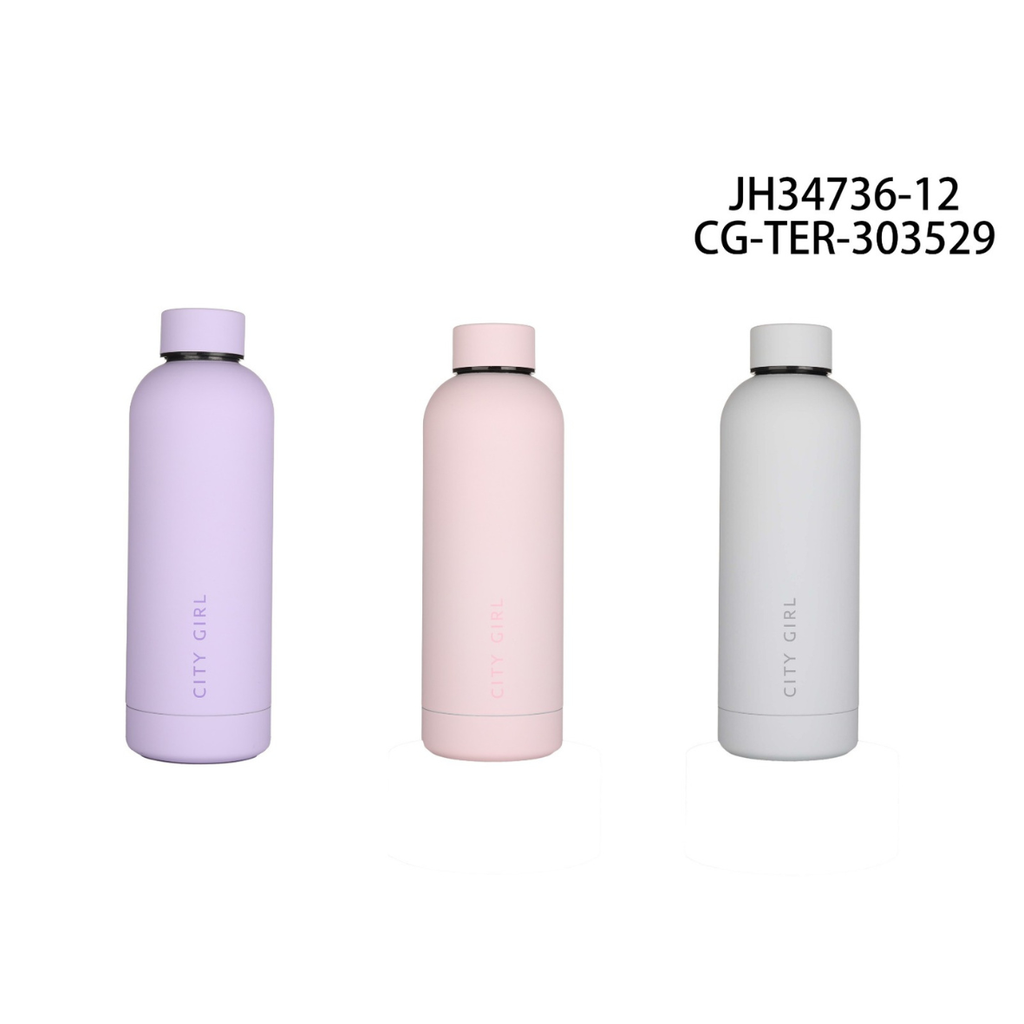 BOTELLA TERMO LISA CITY GIRL – 500ML
