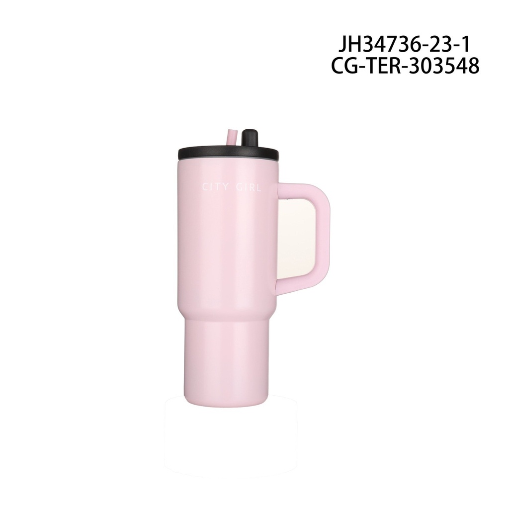 VASO TERMO ROSA CITY GIRL – 900ML
