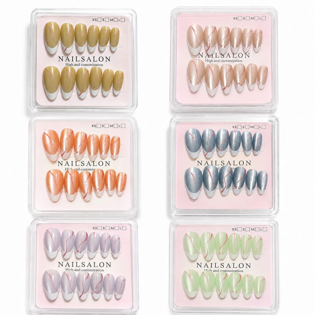 Uñas postizas con diseño SURTIDO NAIL SALON