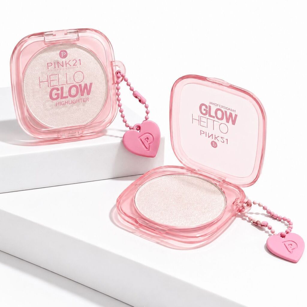 Iluminador en polvo HELLO GLOW PINK 21