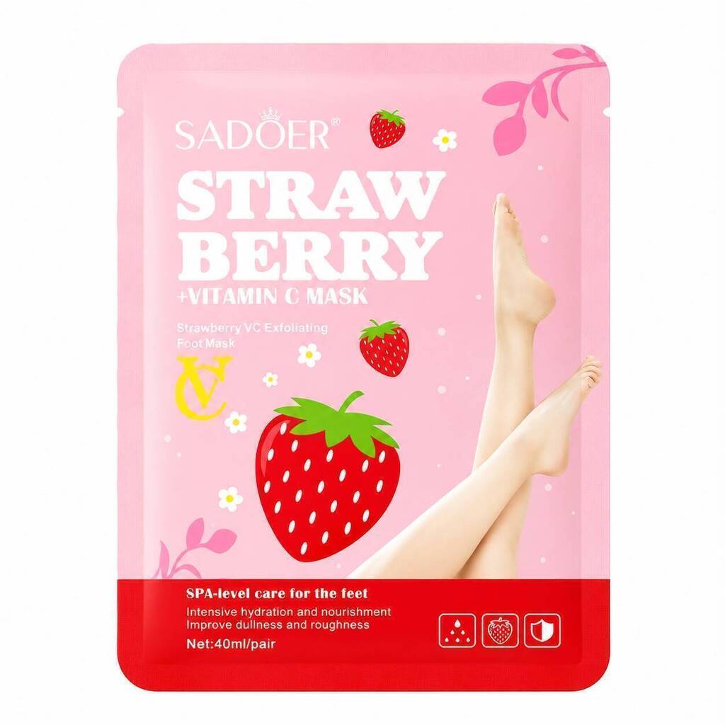Mascarilla para pies FRUTILLA SADOER