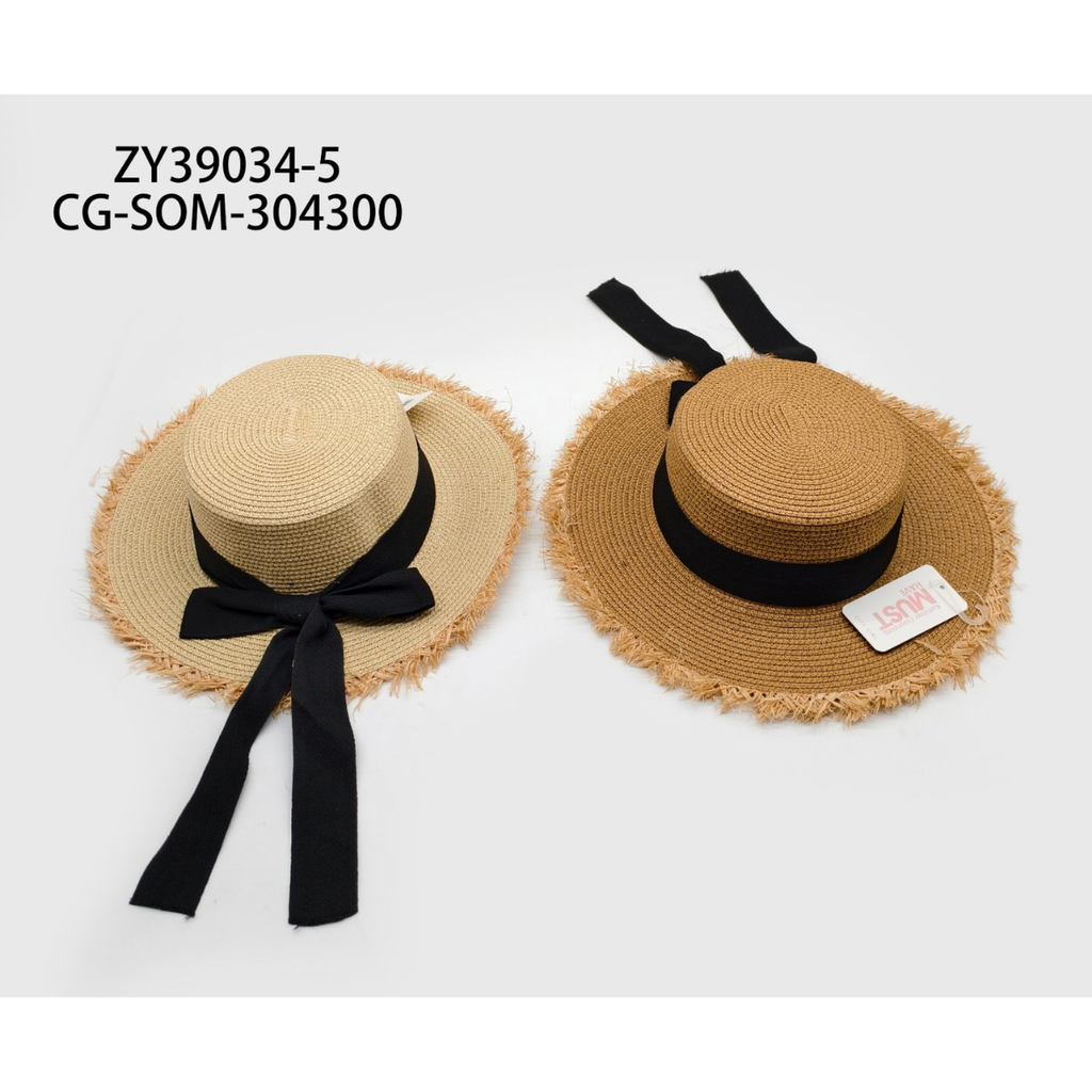 [PG-ZY39034-5] SOMBRERO LAZO NEGRO CITY GIRL