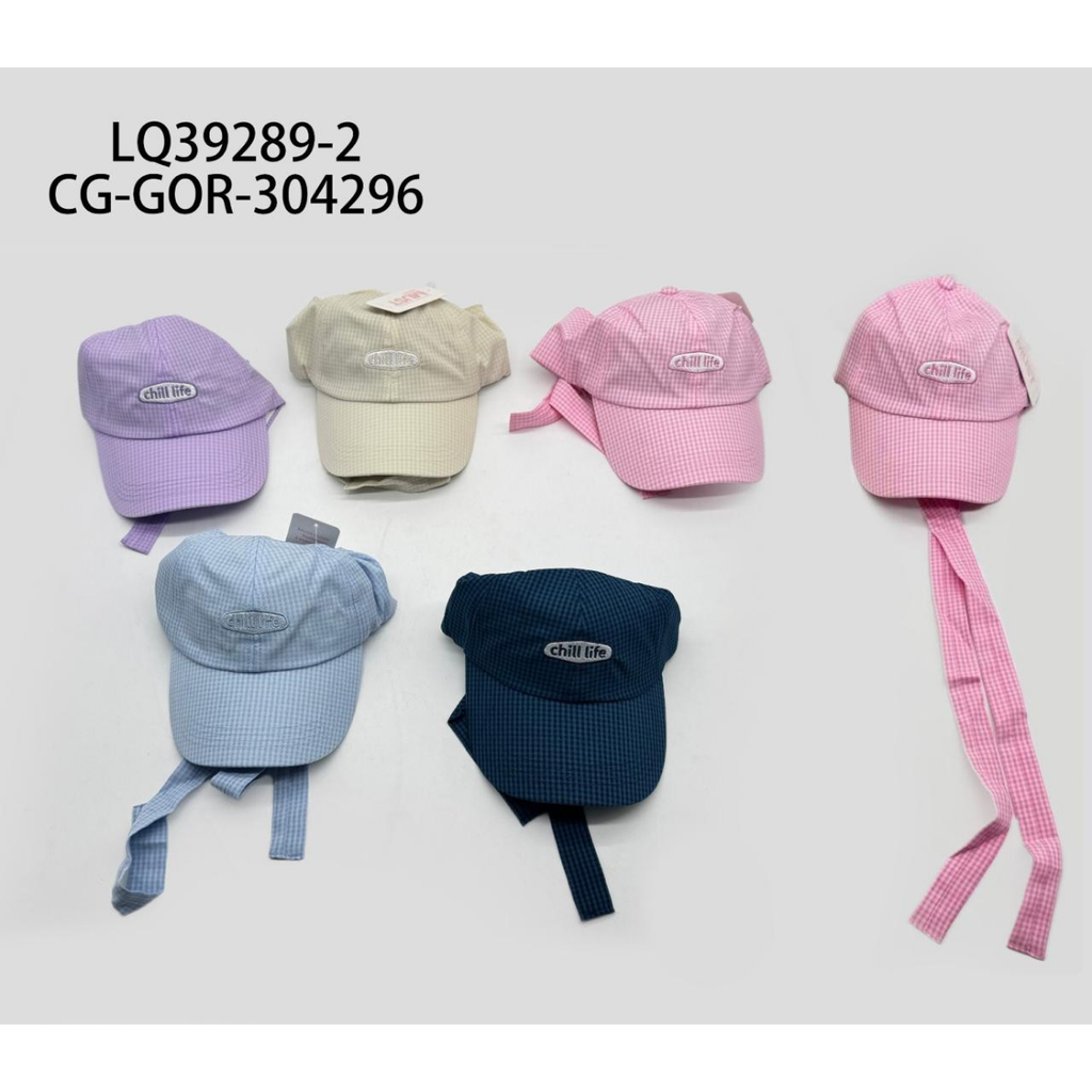 [PG-LQ39289-2] GORRA CON LAZO CITY GIRL