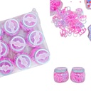 FRASCO DE GOMITAS DE COLORES PARA CABELLO
