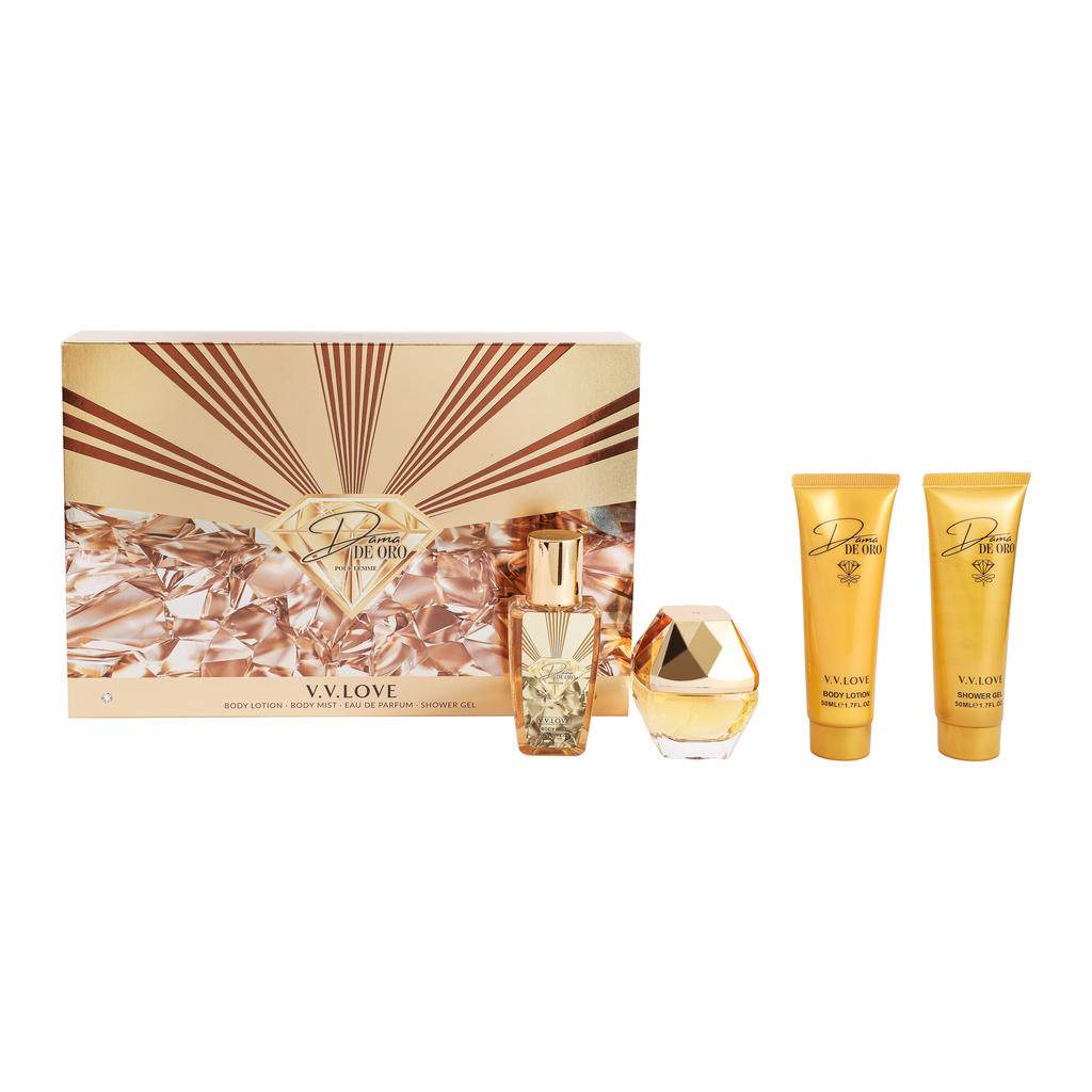 Kit de perfumes Dama de oro