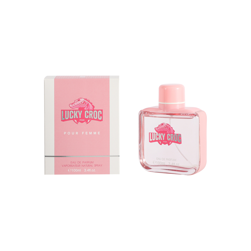 perfume fragancia Lucky croc pink