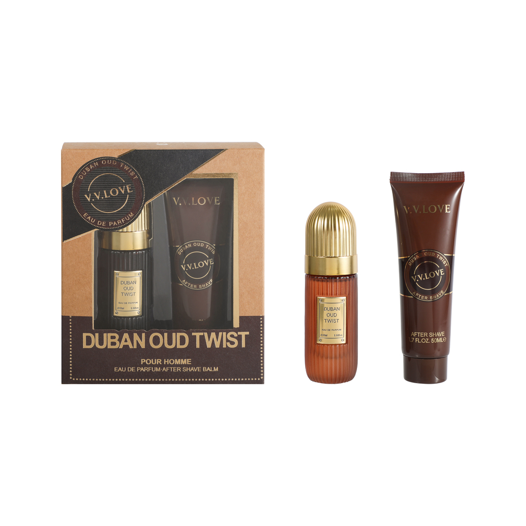 Set de perfume + crema Duban oud twist