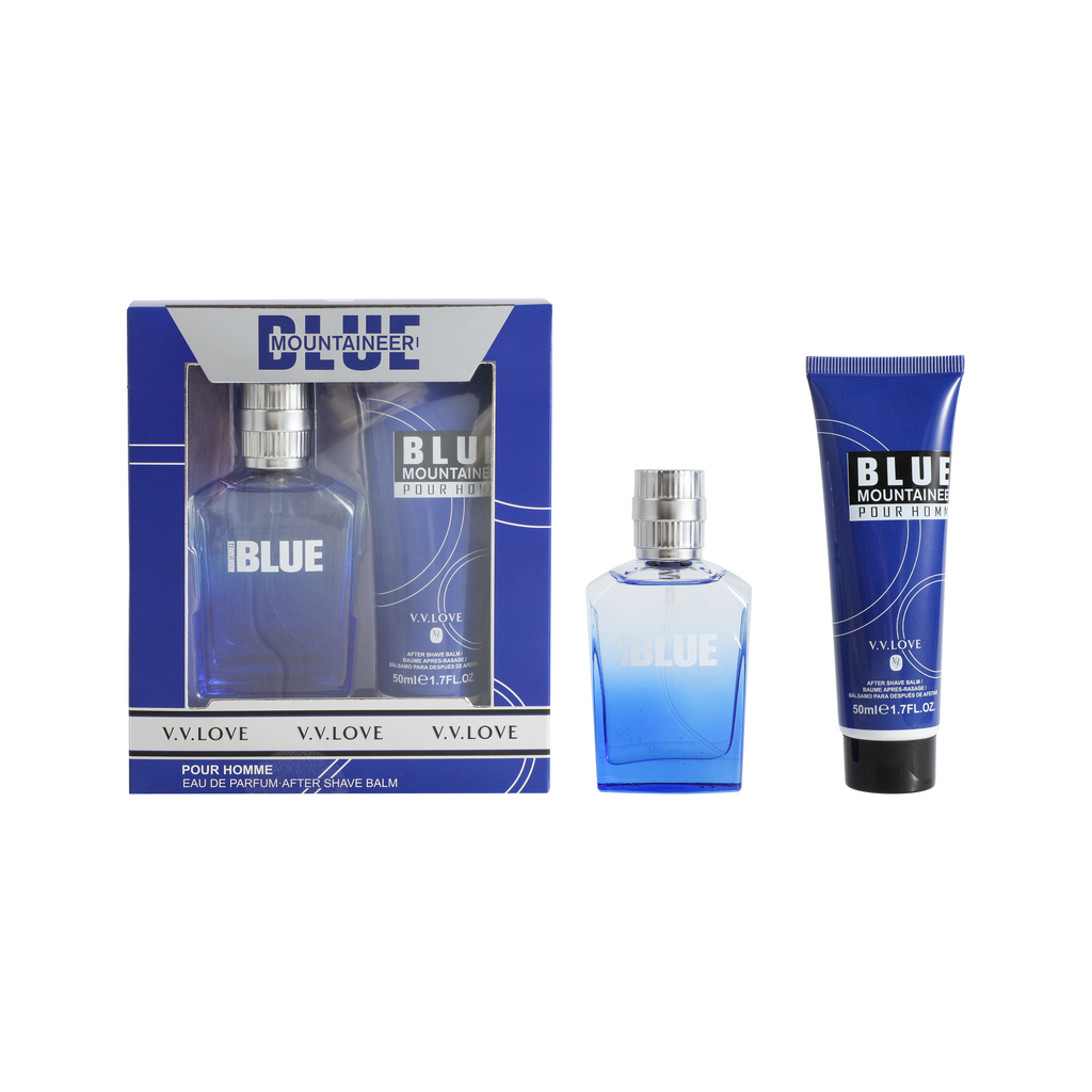 Set de perfume + crema Blue mountaineer