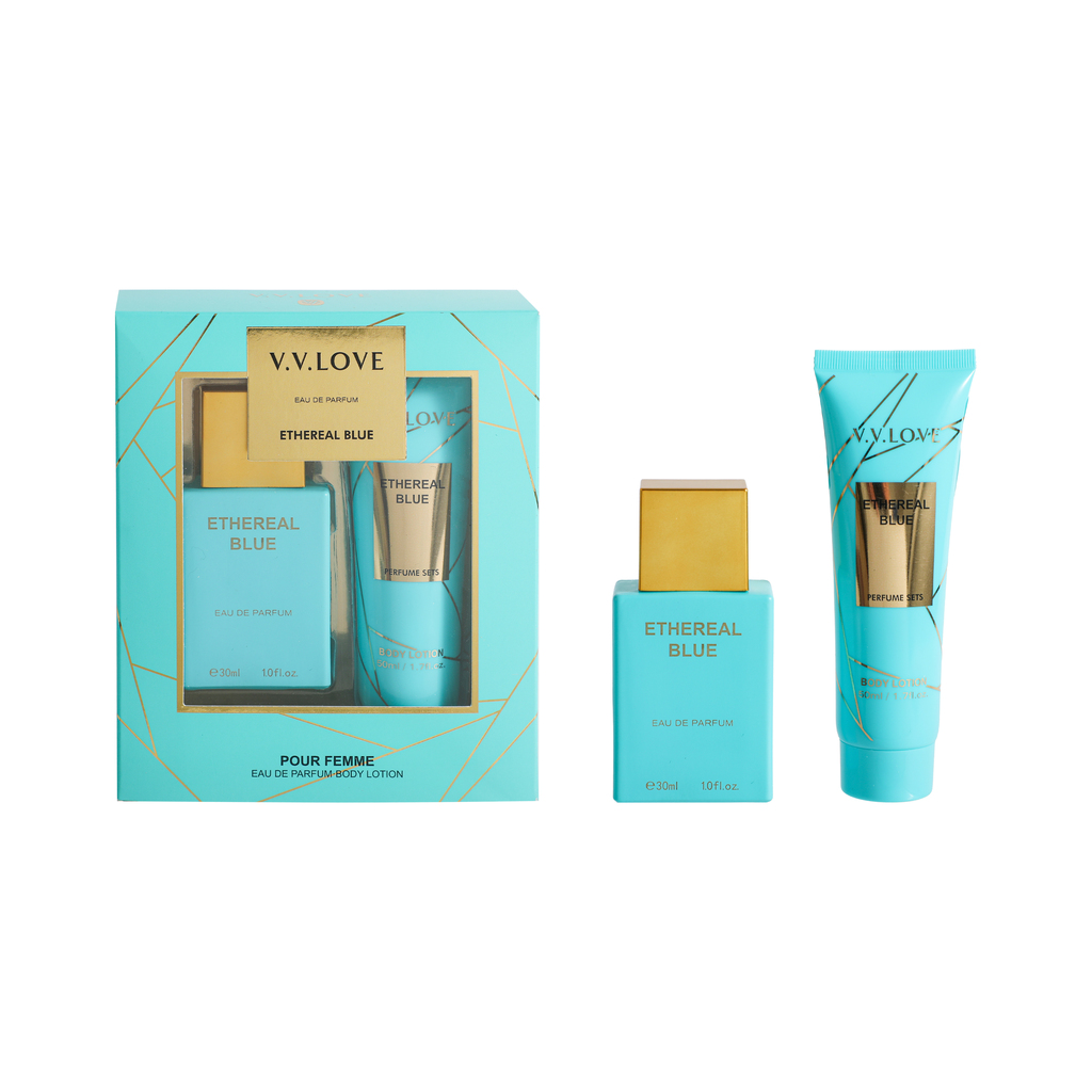 Set de perfume + crema Ethereal blue 30ml