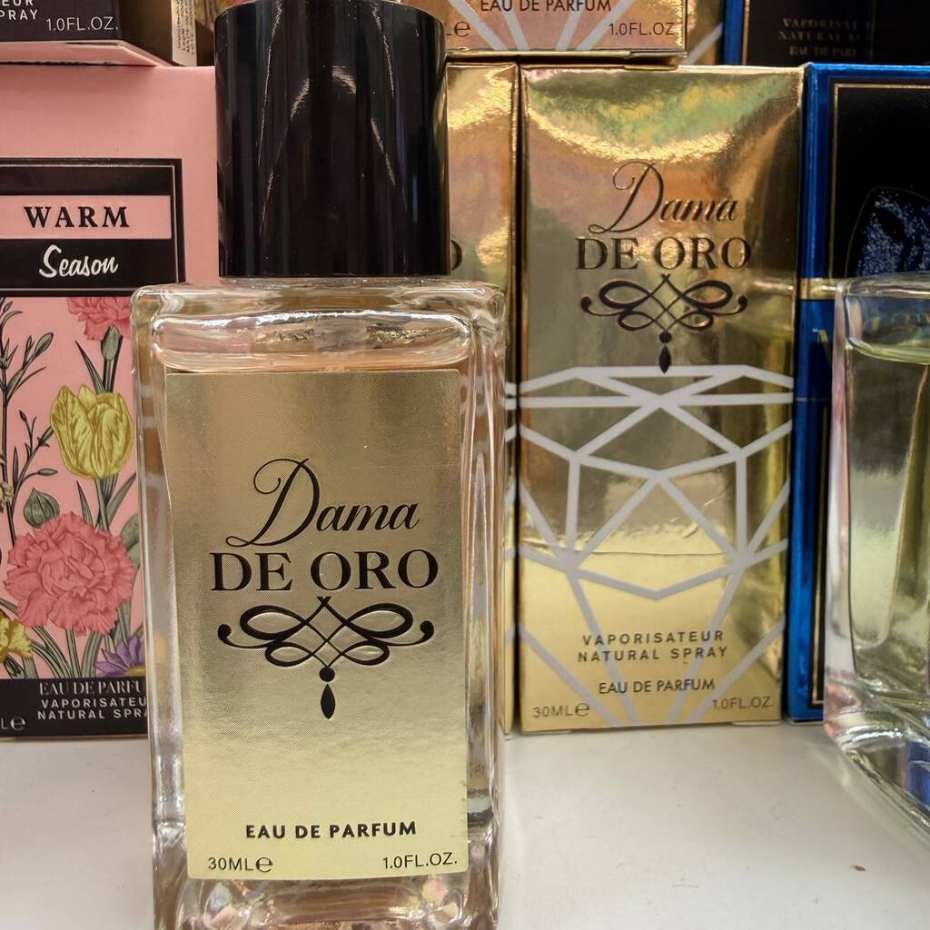 perfume fragancia Dama de oro 30ml
