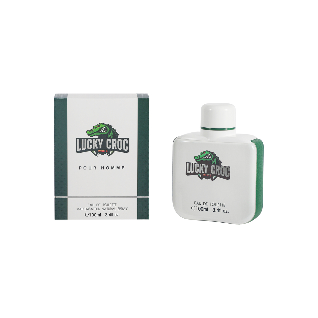 Lucky croc white pour homme