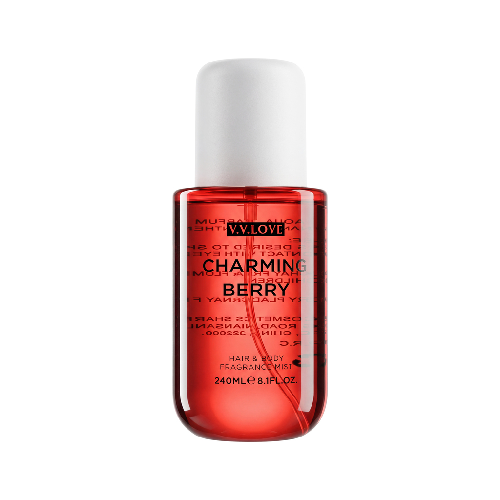 bruma perfumada para el cabello y el cuerpo Charming berry 240ml