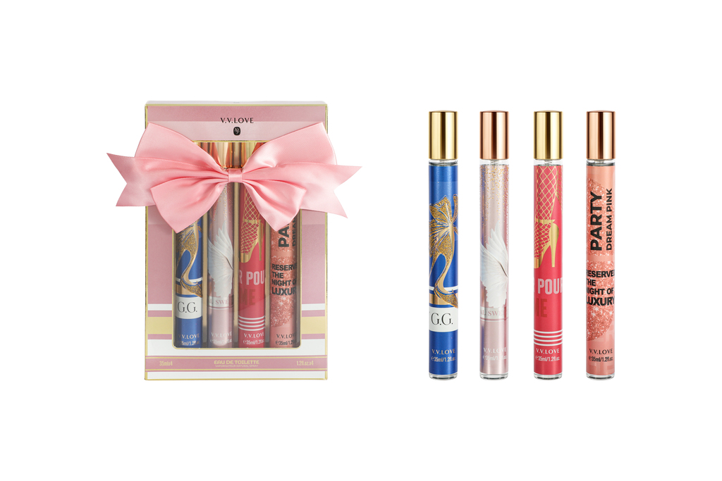 perfume fragancia Party dream pink set