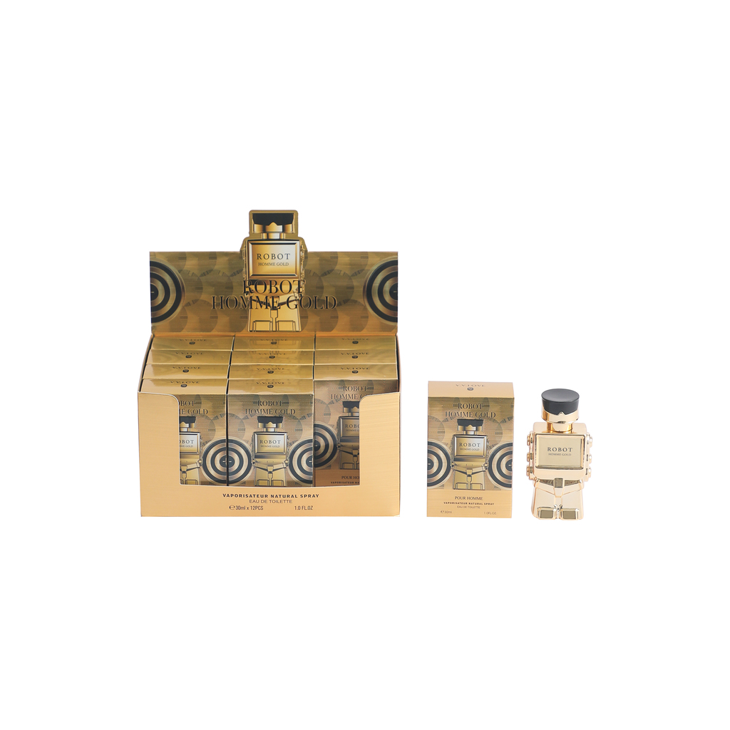 Robot homme gold