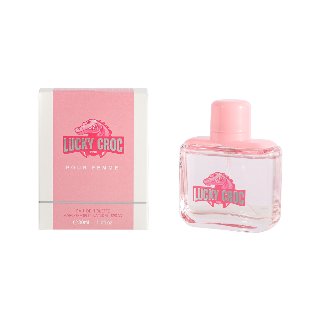 perfume fragancia Lucky croc pink