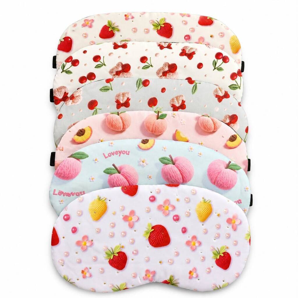 [PL-011418] Antifaz con gel CEREZAS Y FRUTILLAS SURTIDO ELOISE