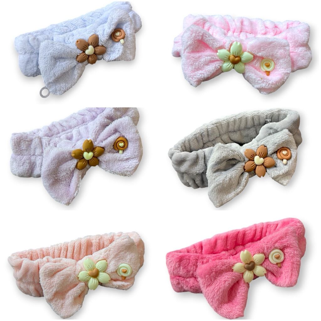[PL-017730] Vincha para maquillaje FLORES ELOISE