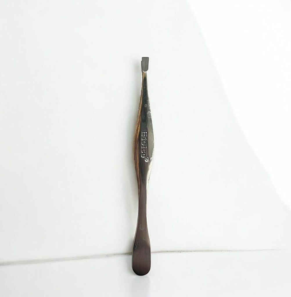 Pinza para las cejas plateada ELOISE