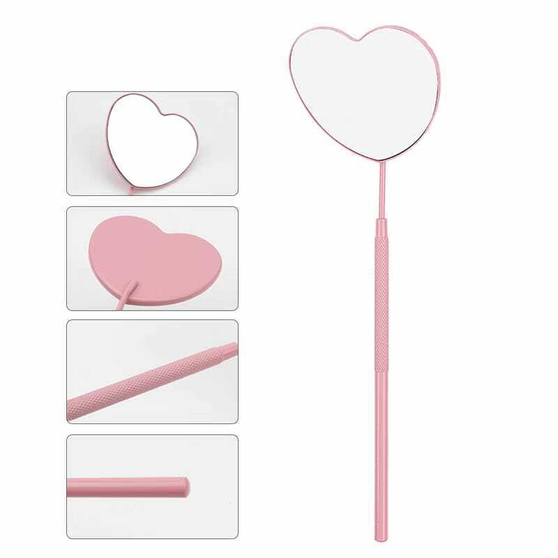 Espejo para pestañas de metal CORAZON ELOISE