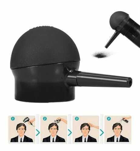 Aplicador de fibra capilares