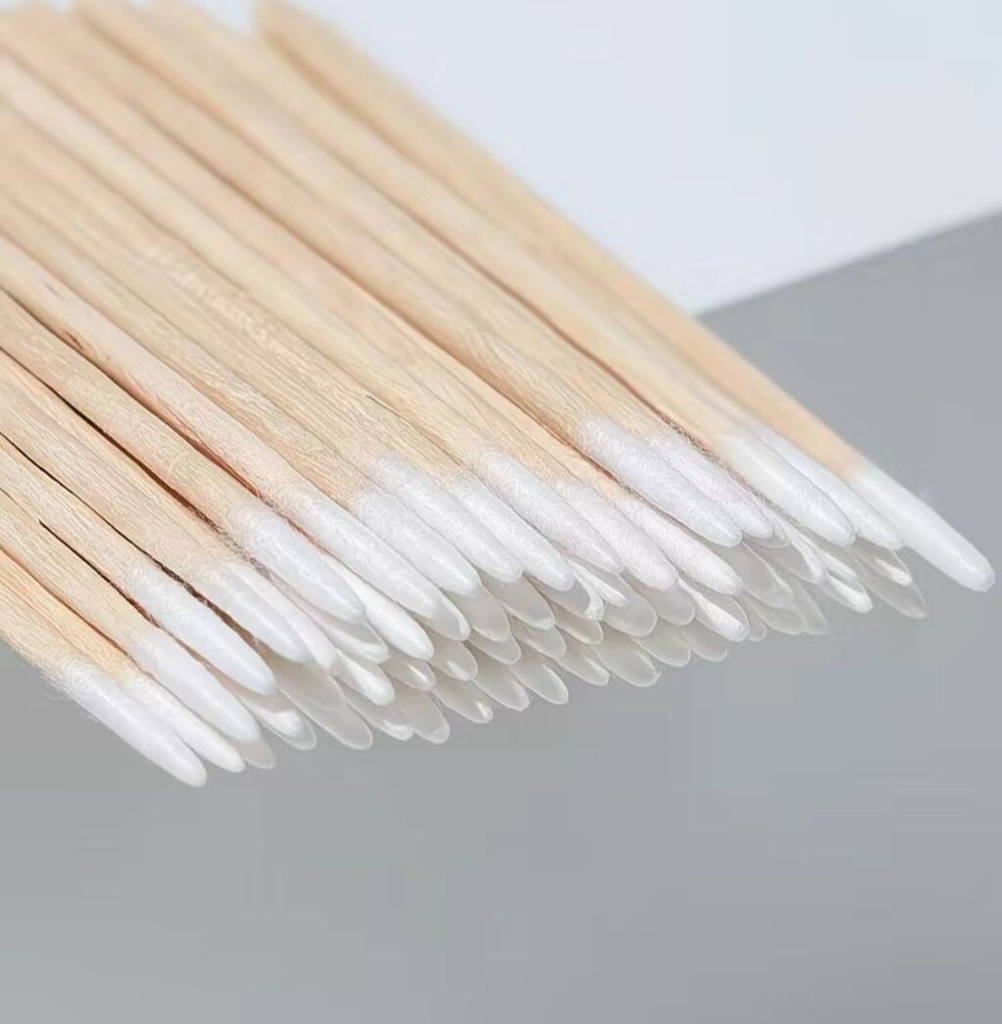 [PL-018867] Micro hisopos de madera cortos 100 pcs ELOISE