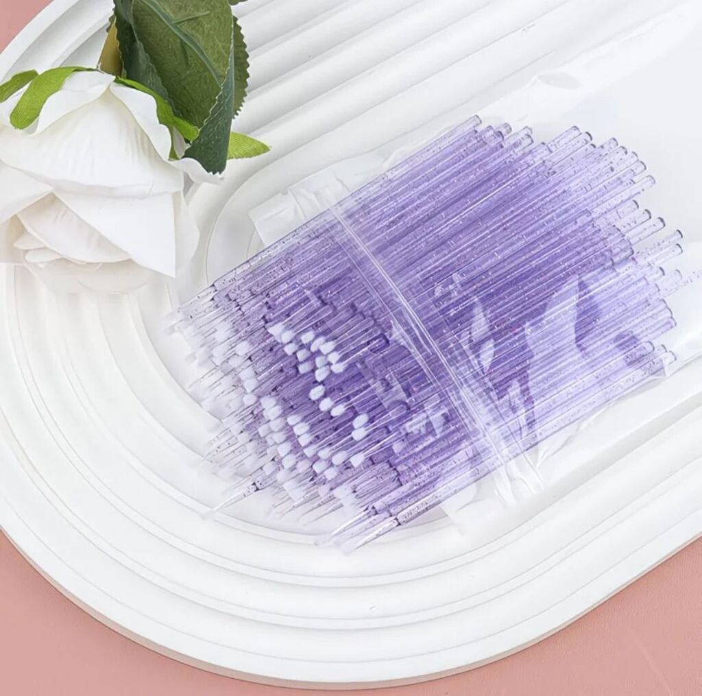 [PL-018973] Micro hisopos cortos GLITTER x100u ELOISE