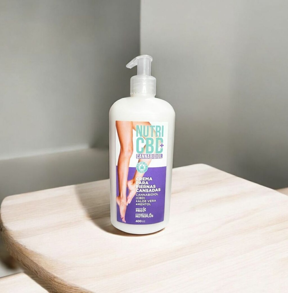 Crema para piernas cansadas NUTRI CBD+