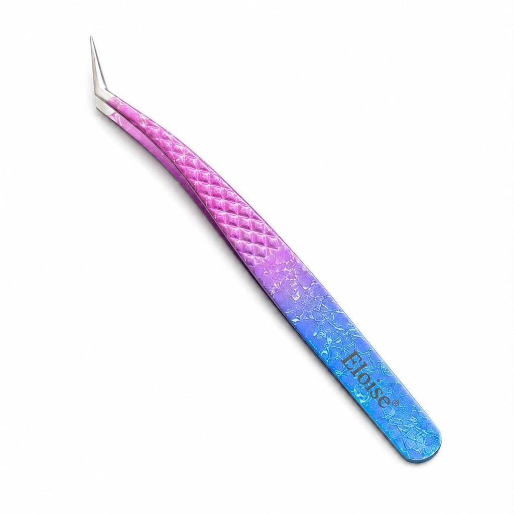 [PL-041831] Pinzas para pestañas DEGRADE CURVA L ELOISE